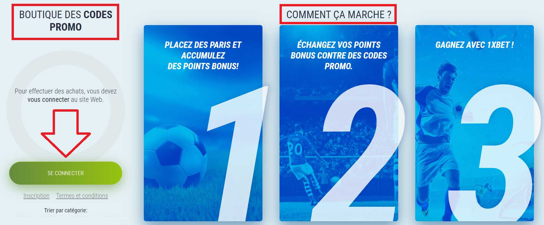 Comment utiliser l'argent pour le code promo sur 1xBet pour les clients de RDC?